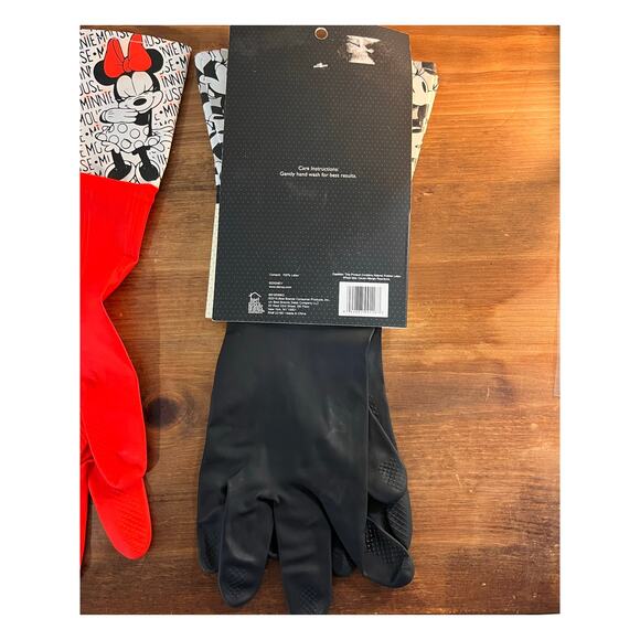 Disney Mickey & Minnie Mouse Cleaning Gloves Lot of 3 - Picture 5 of 7